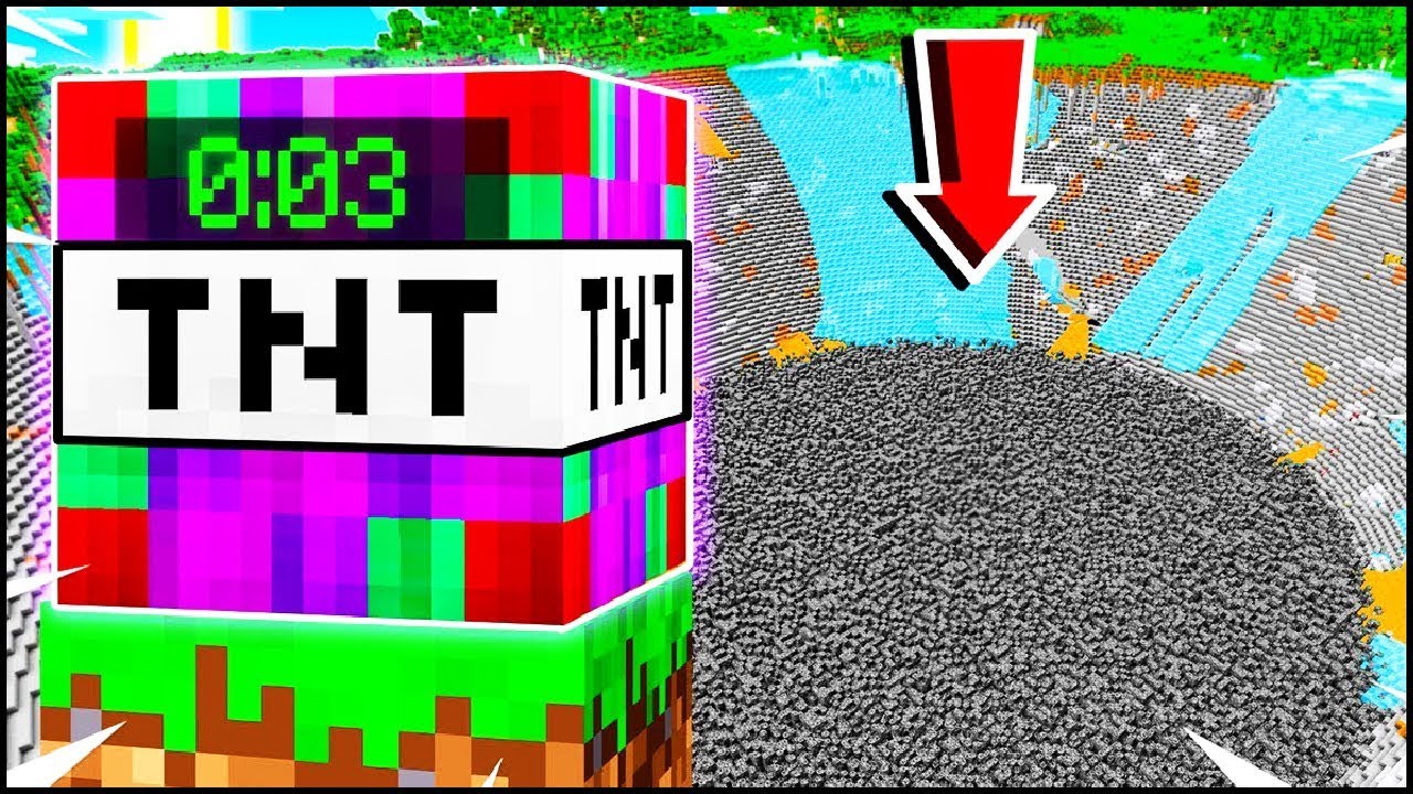 👉 QUESTA TNT DISTRUGGE Il tuo MONDO In 1 SECONDO! MINECRAFT ITA - YouTube