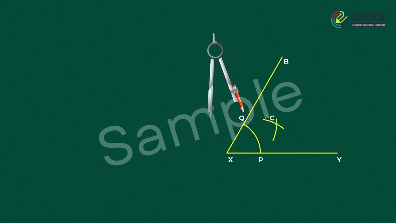 Angle Bisector Practical Geometry | eQOURSE