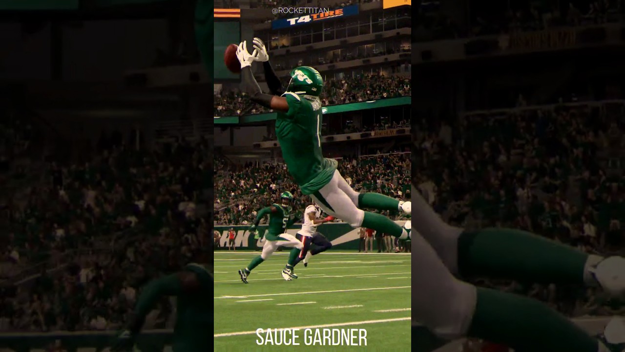 Sauce Gardner New York Jets⚡️ Highlight ⚡️ Madden Rating 93