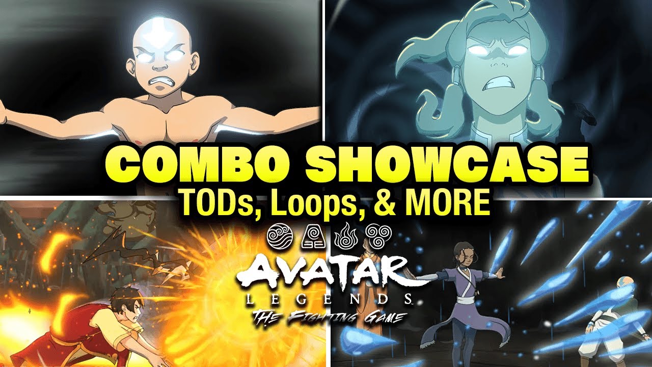 Avatar Legends The Fighting Game Combo Showcase (All Characters) - YouTube
