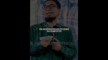 Ketika ada orang mencela kita biasa aja ya || Ust. Adi Hidayat lc