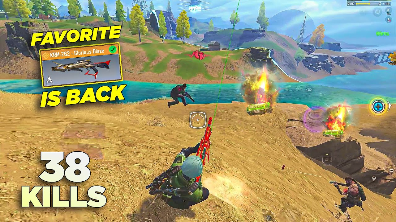 EVERYONE'S FAVORITE 😍 LEGENDARY KRM-262 IS BACK W/ 38 KILLS IN SOLO VS SQUAD