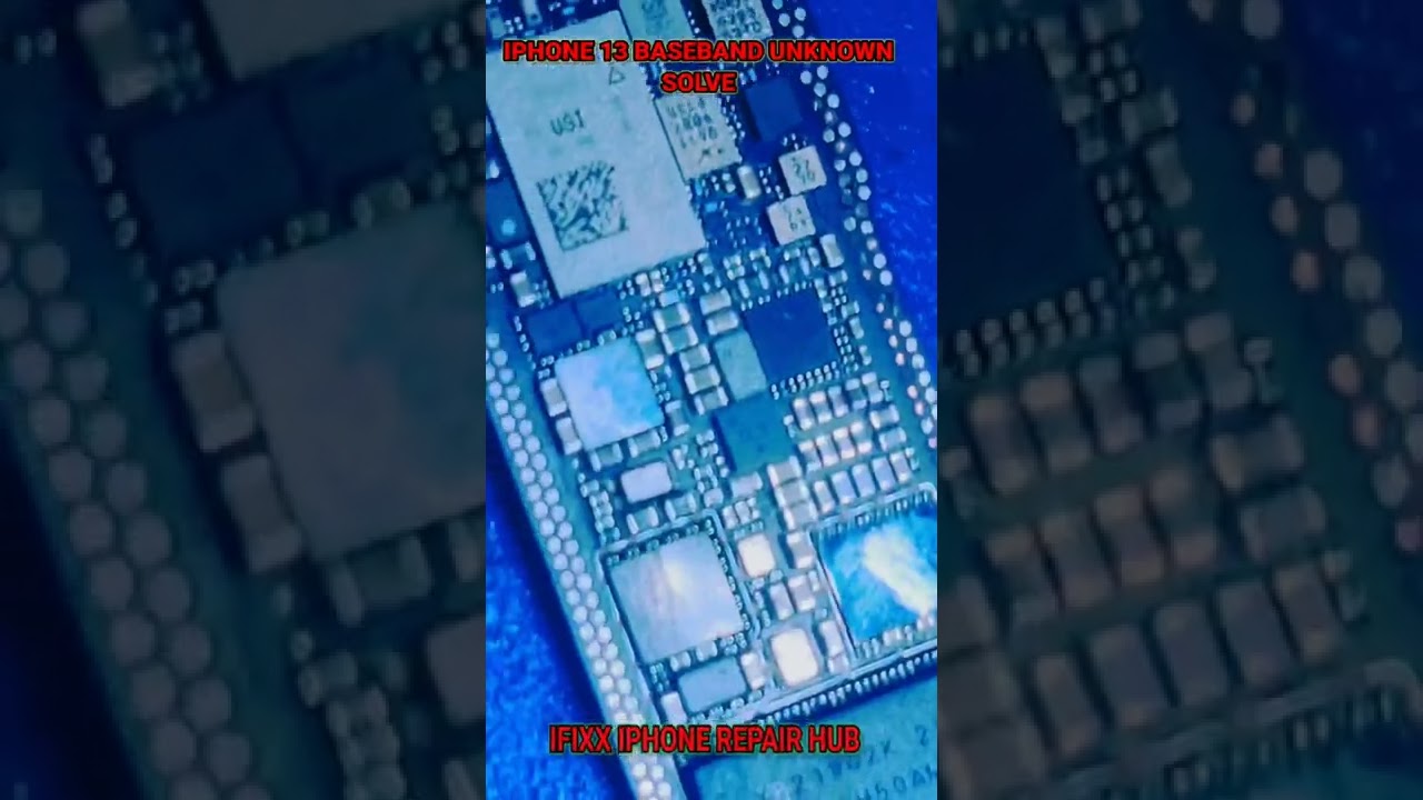 iPhone 13 no service repaired (network problem)