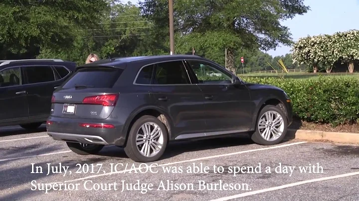Riding the Pine with Judge Alison Burleson