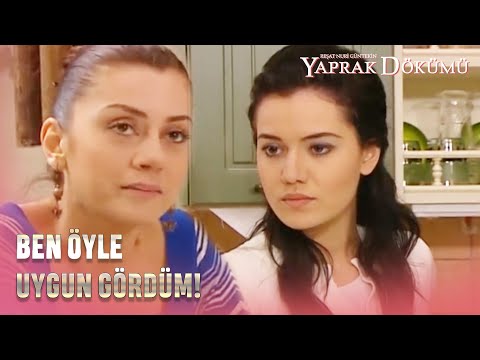 Necla ve Leyla'nın Mutfak Kavgası! - Yaprak Dökümü Özel Bölüm