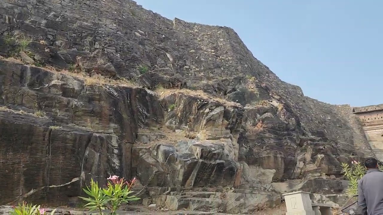 Kumbhalgarh  fort...wall is second longest in the world  after China