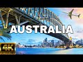 FLYING OVER AUSTRALIA (4K UHD) - AMAZING BEAUTIFUL SCENERY &amp; RELAXING MUSIC