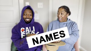 PICKING OUR BABY'S NAME OUT OF A HAT!!