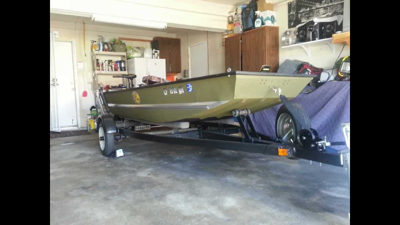 My 12 Ft Jon Boat Modifications.