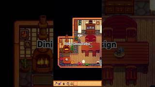 Stardew Japanese Inspired Dining Room Design #stardewvalley #cozygaming #stardew #gaming #design