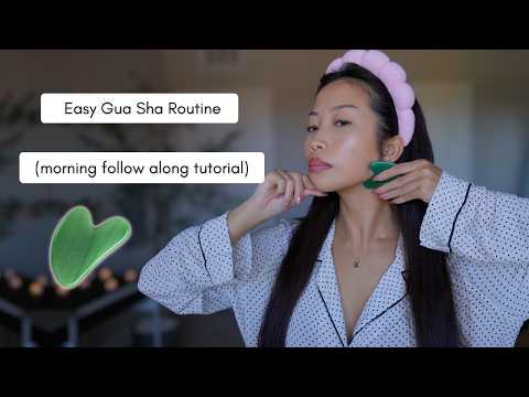 Easy Gua Sha Routine - Follow Along Tutorial (morning) thumbnail