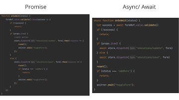 Refactoring Promise Chains with Async-Await Javascript