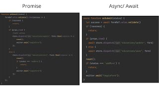 Refactoring Promise Chains with Async-Await Javascript