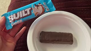 Built Bar Puff Protein Bars Coconut Chocolate - Healthy Snack Review Low Calorie High Protein