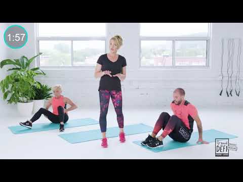 Entrainement | Abdominaux avec Josée Lavigueur