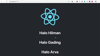 2 component dan props di react