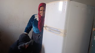 فرحت فرحة كبيرة جاتني تلاجة كادوا حتى دخلوها علينا لي دار