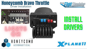 Honeycomb Bravo - Install Drivers and Make Lights Work