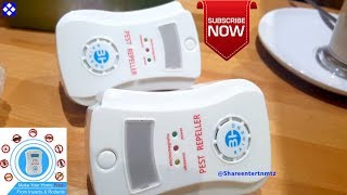 Pest Control Ultrasonic for Rodents,Mice,Rats,Insects,Roaches,Spiders,Flies,Ants,Bugs,Fleas
