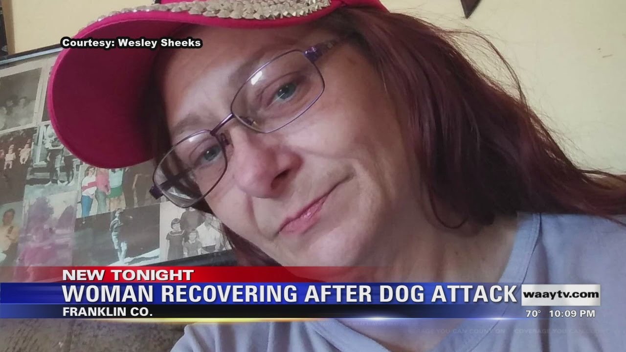 Woman Recovering After Dog Attack - YouTube
