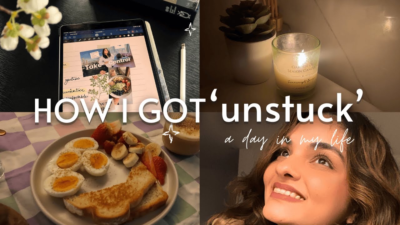 How to Get Out of a Rut : 10 easy tips for success & feel focused | New Vlog