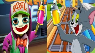 Subway Surfers Seattle Zombie vs Subway TOM and JERRY Run Gameplay HD screenshot 3