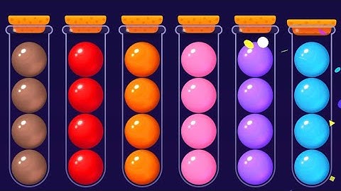 Ball game level 1588- 1610 | Ball Sort puzzle