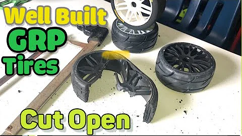 This is how well GRP tires are build lets cut one open