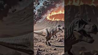 Earth 🌎 destroy #dinosaur time #trending short #million years ago# 3d animation