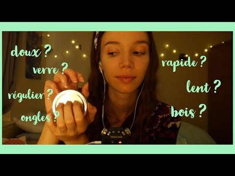 ASMR | Quel type de tapping préfères-tu?