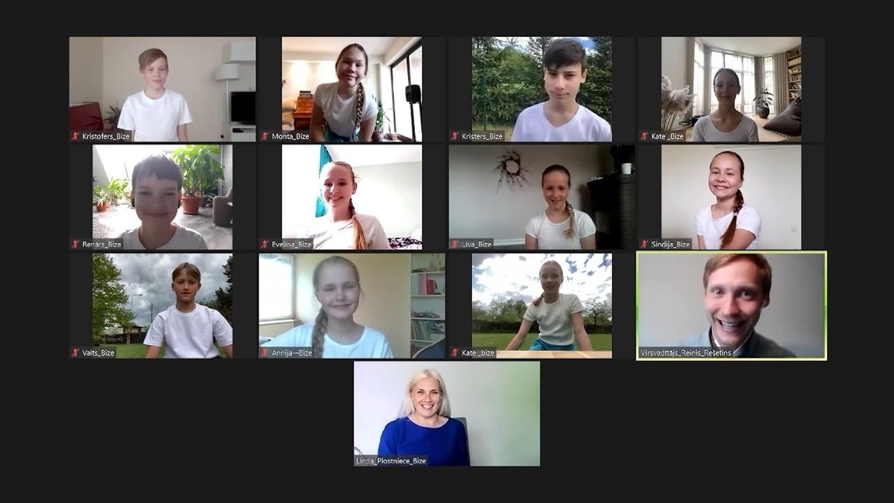 Babītes vidusskolas deju kolektīs ''Bize'' 5.-6. klase