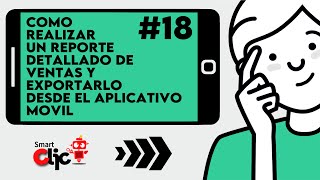 ✅COMO REALIZAR REPORTE DETALLADO DE VENTAS Y EXPORTARLO  DESDE EL APLICATIVO MÓVIL 📲 screenshot 1