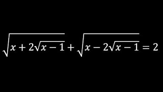 The Answer Isn't a Number! | Solving Nested Radical Equations