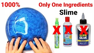 Only 1 ingredient slime/No Glue No Borax No Activator Slime/How to make slime/DIY Fluffy Slime#slime screenshot 3