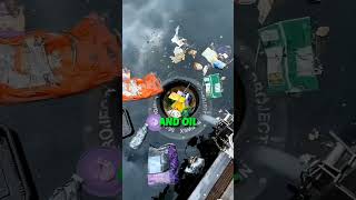 The Machine That Eats Ocean Plastic #shorts