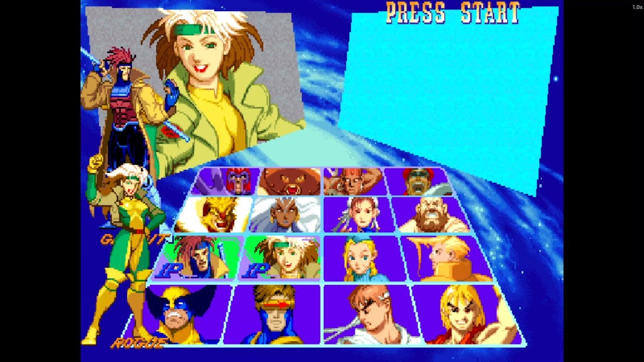 Gambit & Rogue – Power Couple of the X-Men! | X-Men vs Street Fighter