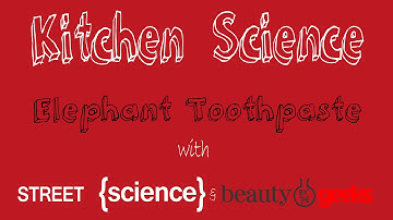 Elephant Toothpaste - Kitchen Science
