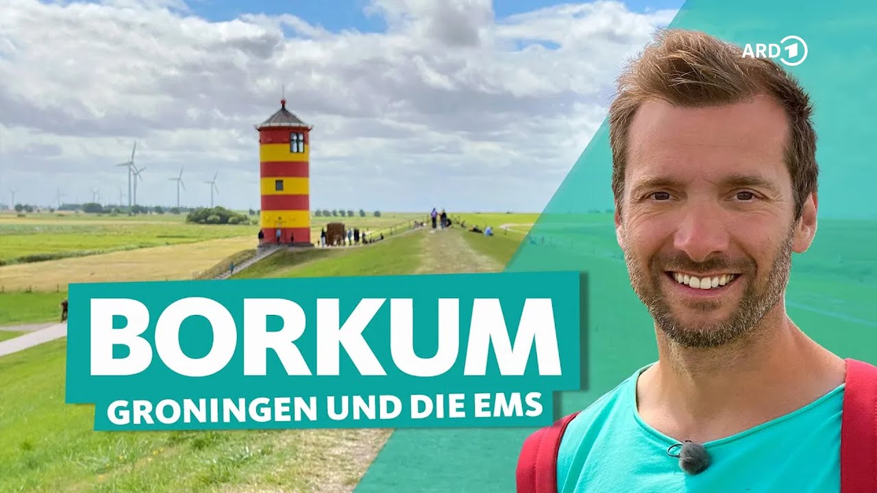 Borkum, Ostfriesland und die Niederlande: Mit dem Fahrrad die Ems entlang | Wunderschön | ARD Reisen