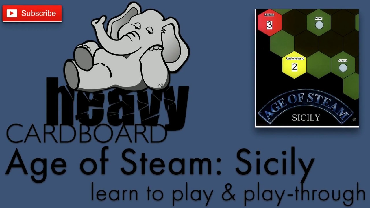 Age of Steam: Sicily 3p Play-through, Teaching, & Roundtable discussion by Heavy Cardboard