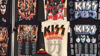 Kiss official tour Merchandise