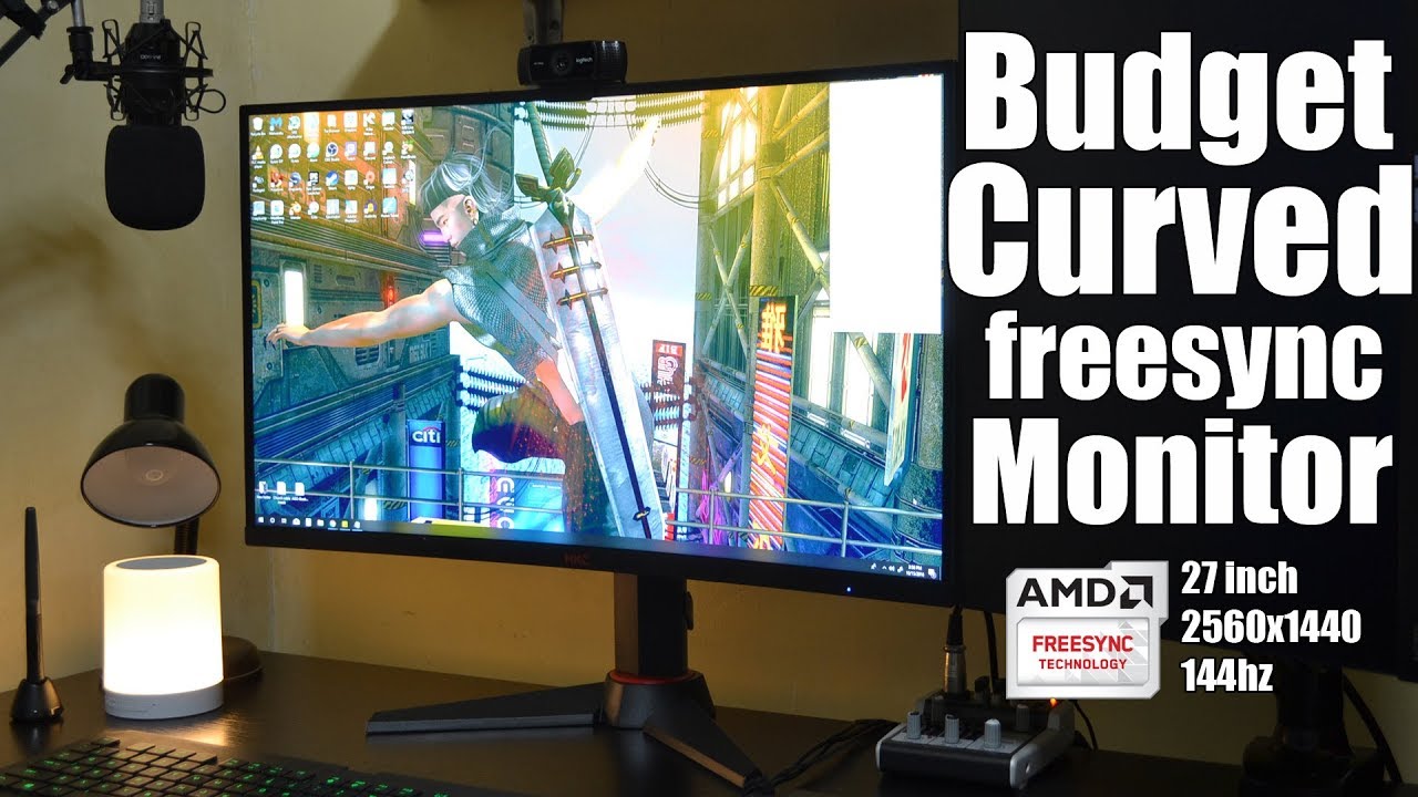 Hkc M27g1q 1440p 144hz Freesync Budget Freesync Monitor Youtube