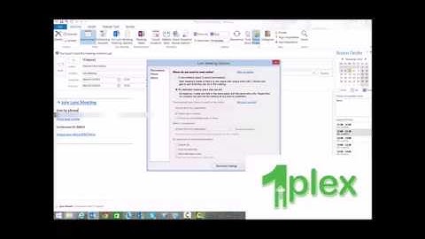 Invite Polycom Group 300 to Lync conference meeting using Outlook