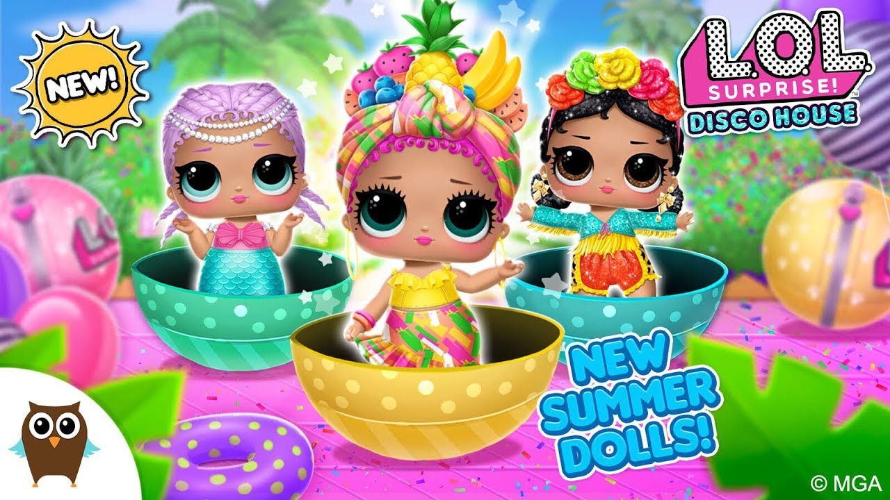 L.O.L Surprise!Disco House.#1 Collect Cute Dolls TutoTOONS @Beutiful girls games