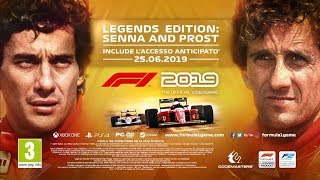 F1 2019. Проходим ивент с Айртон Сенна и Ален Прост