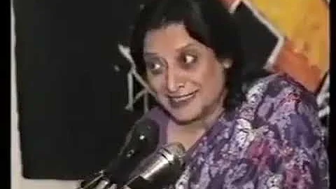 Fahmida Riaz reciting her poetry