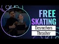 DESROCHERS / THRASHER (CAN) | Pairs Free Skating | GP Final 2023 | #JGPFigure