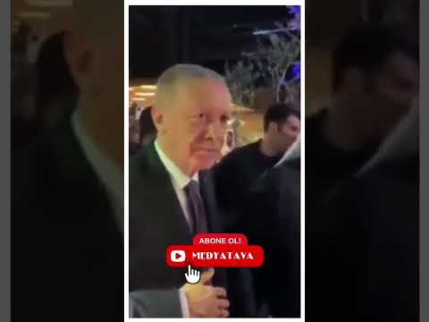 Cumhurbaşkanı Erdoğan ve BAE Lideri bir restoran çıkışında böyle görüntülendi! #haber #shorts