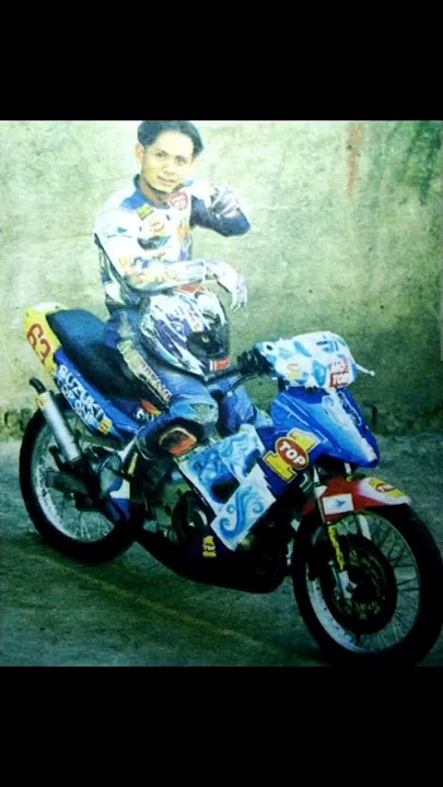Motor 2tak langganan Road Race awal 2000an. #fizr #suzukitornado #yamaha #satriaru120 #2stroke
