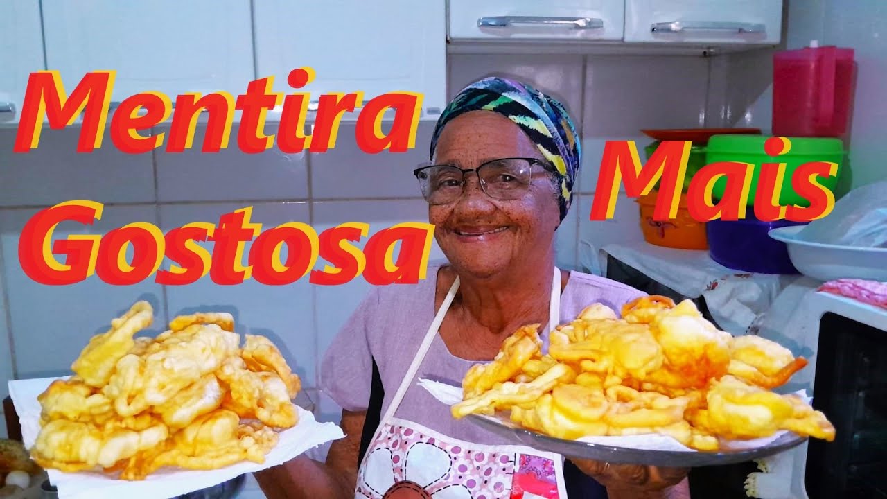 Dona Dora fazendo '' MENTIRA, RENDE MUITO E SÓ 2 INGREDIENTES ''