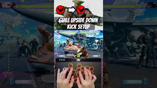 Street Fighter 6 - Guile Upside Down Kick Setup ガイルの逆さまキックセットアップ #streetfighter6 #sf6 #ストリートファイター6